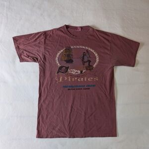 Vintage British Virgin Islands Caribbean Pirates Graphic Tee